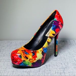 Multicolor Steve Madden Nala Heels